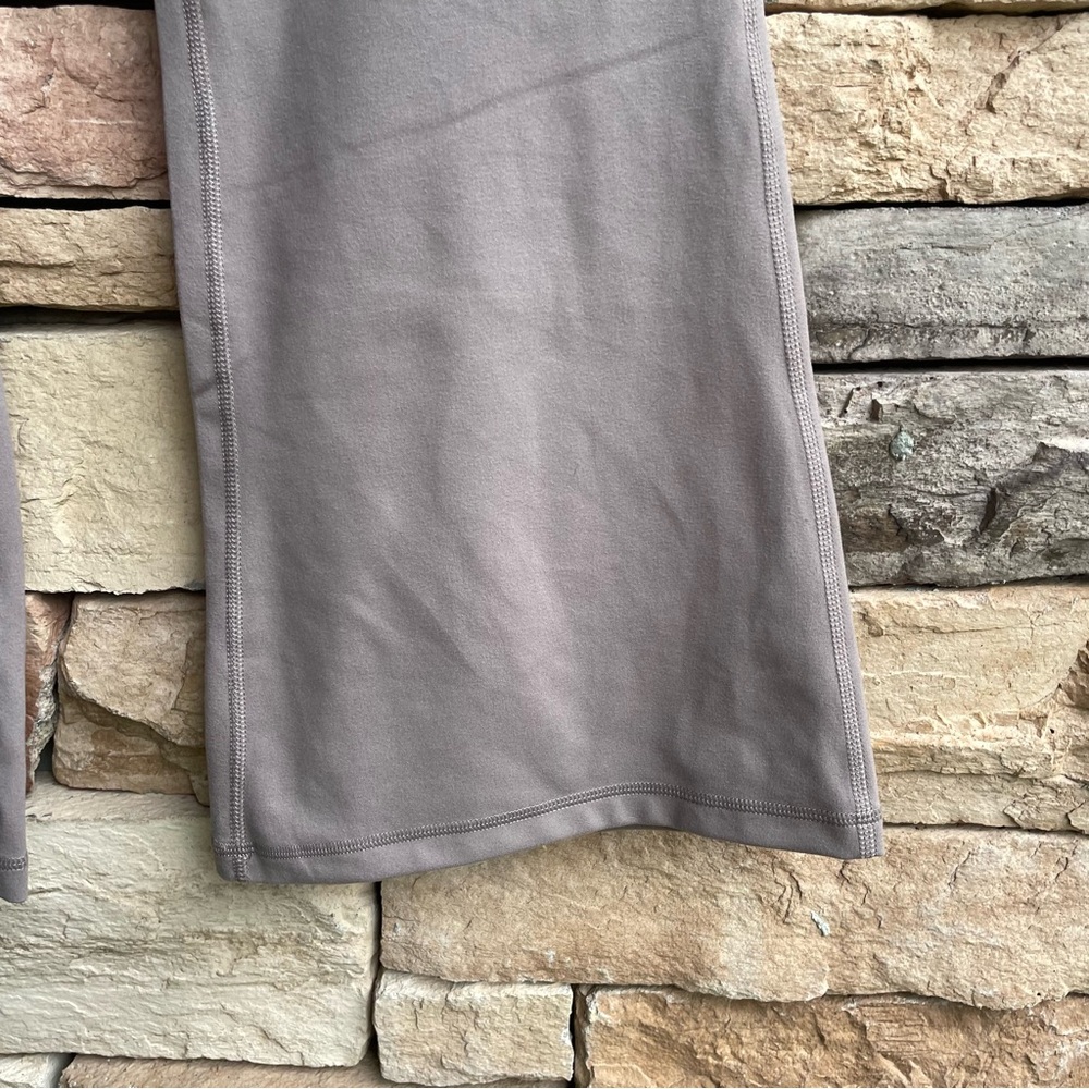 Yogalicious Lux mocha hi rise flare leggings Women Large NWT - Picture 3 of 12